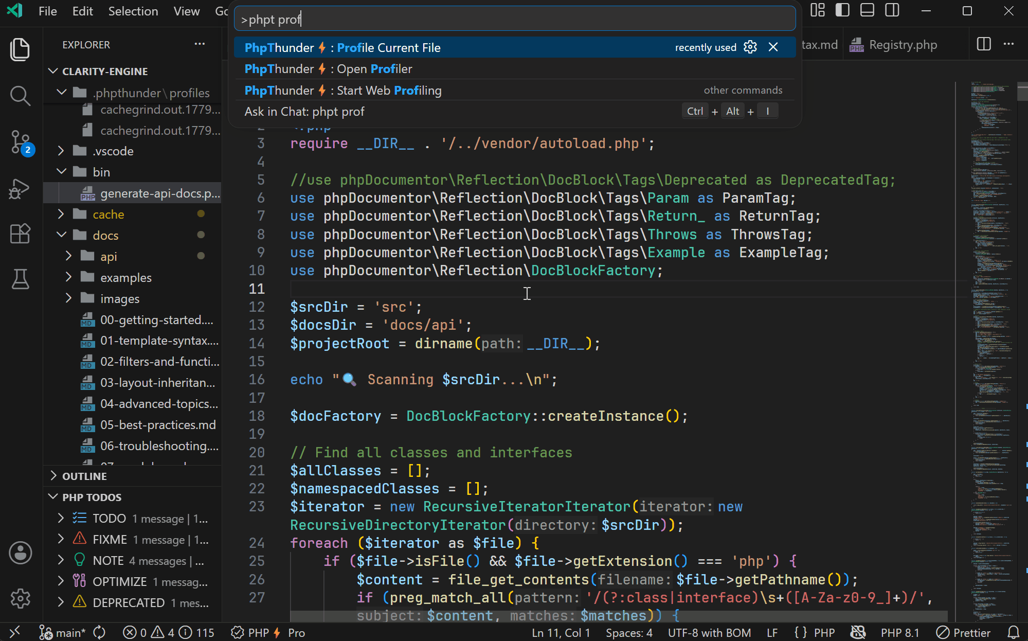 Profile Current File
