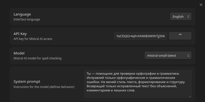 Fix modal