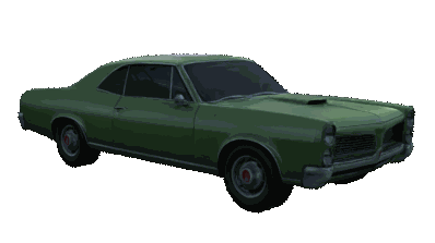 Green car