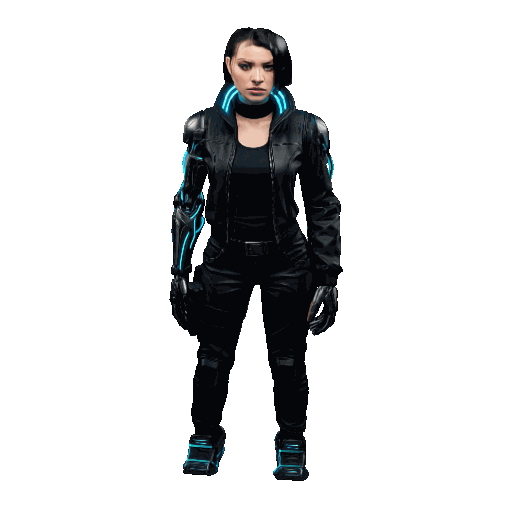 Cyberpunk Woman (non-PBR)