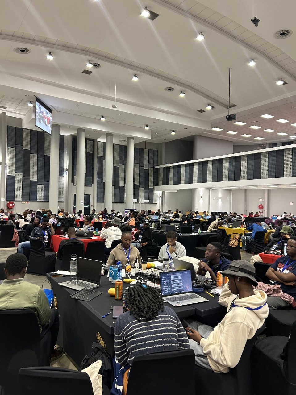 Focused development work during hackathon