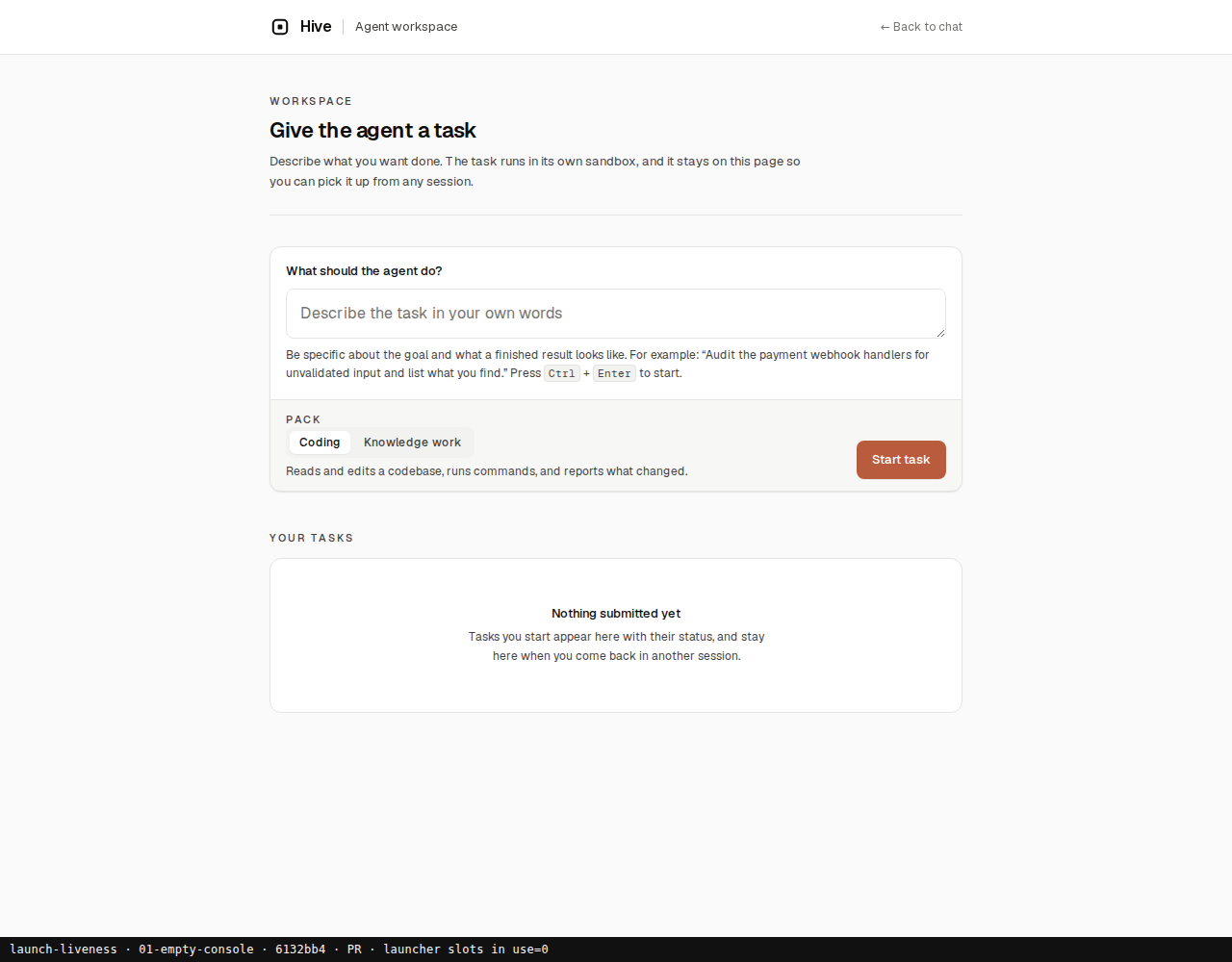 launch-liveness-01-empty-console