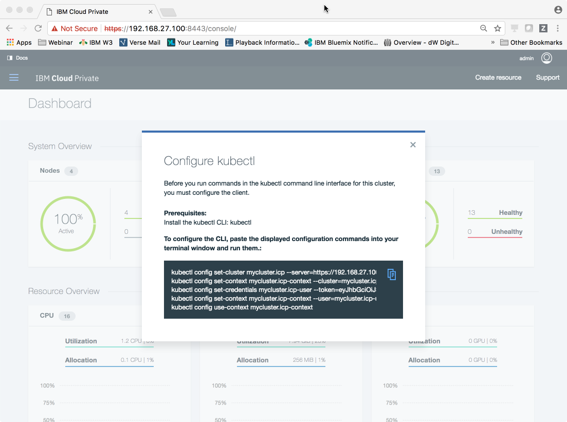 ICP Configure Client