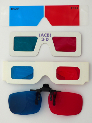 Several 3D Glasses
