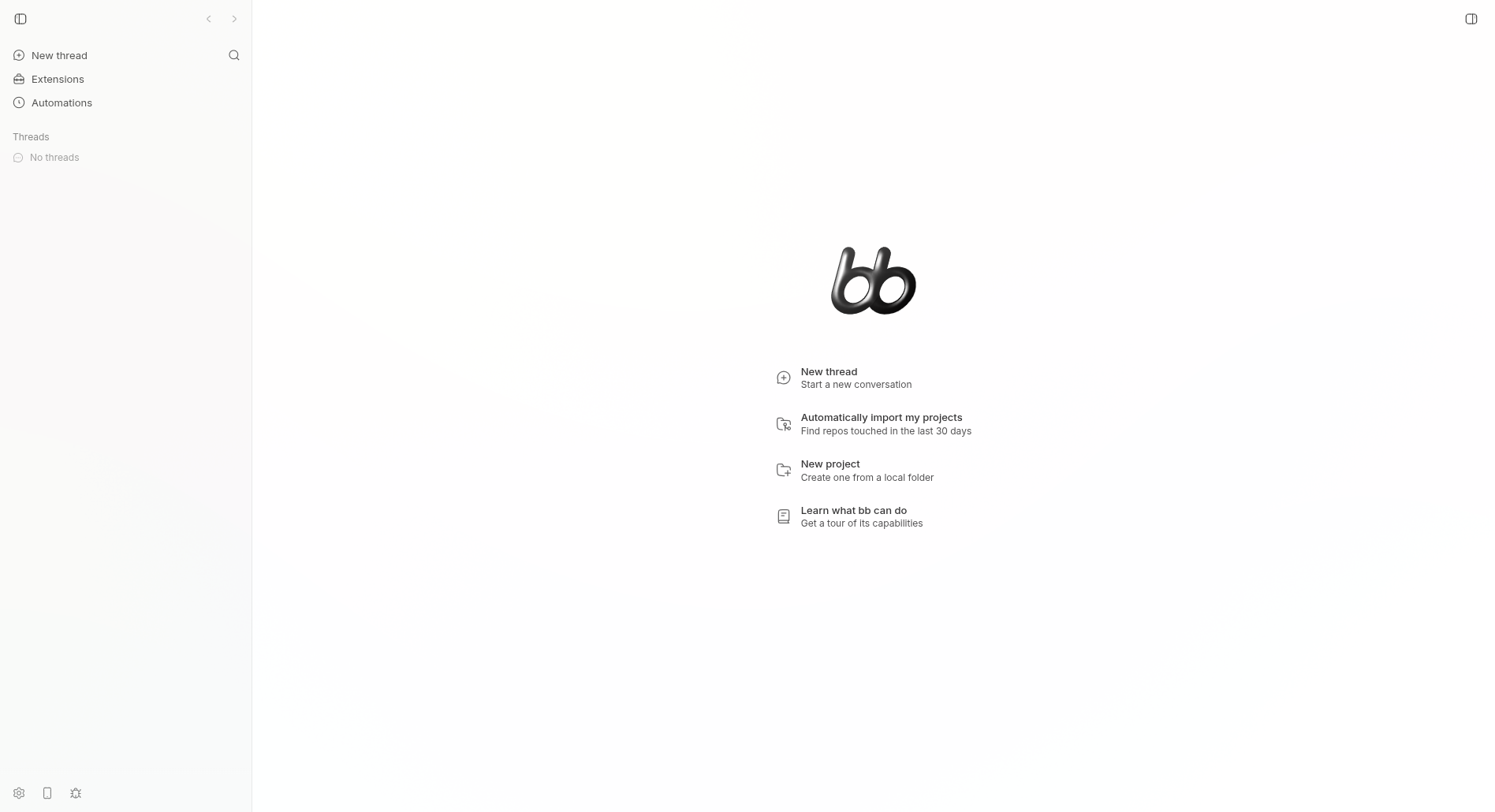 bb without the native Linux frame