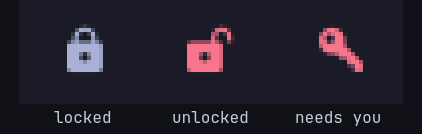 Bar icon states