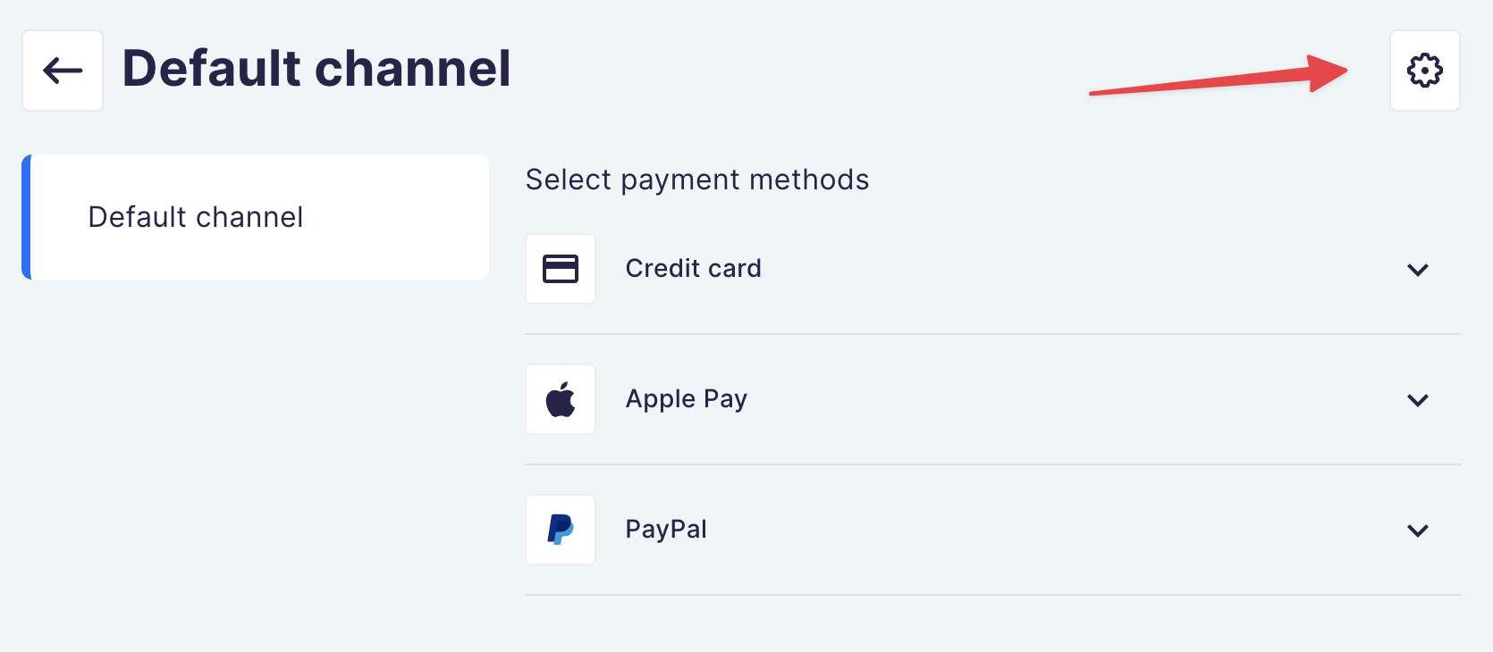 Payment gateway configuration in Saleor dashboard