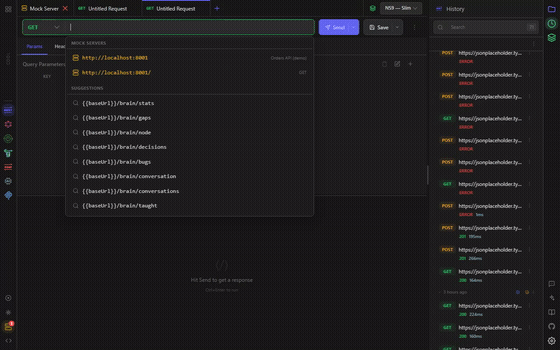 Daakia's own console, network log, performance timeline and AI insights
