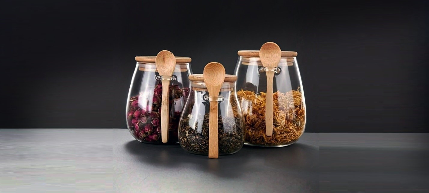 mixed grain snack storage jar
