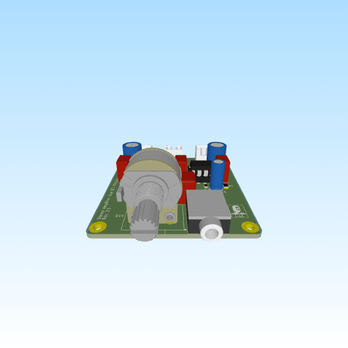Stereo Amplifier Dual BTL TDA2822, from the project README