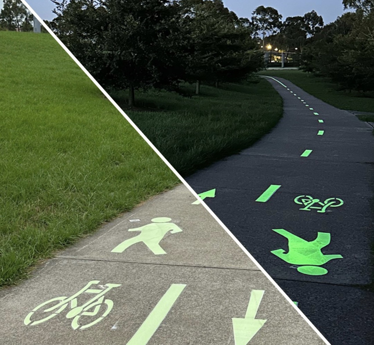 LuminoKrom Yaya ve Bisiklet Yolu