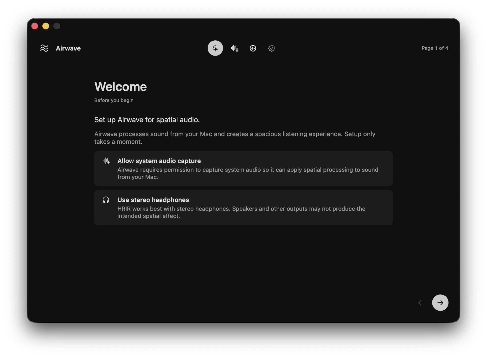 Airwave screenshot 2