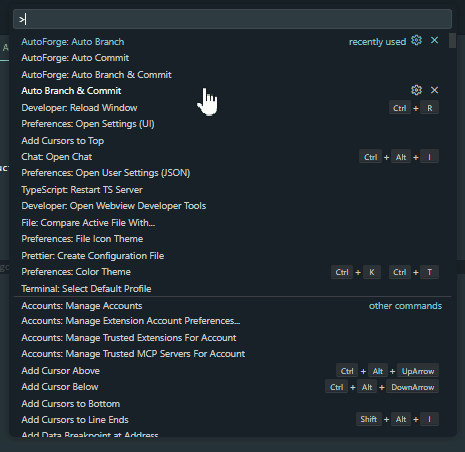 Auto Commit Workflow