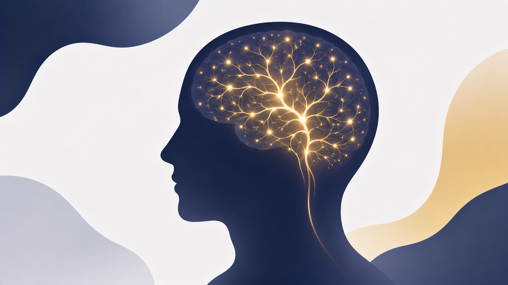 Neuroscience and cognition illustration