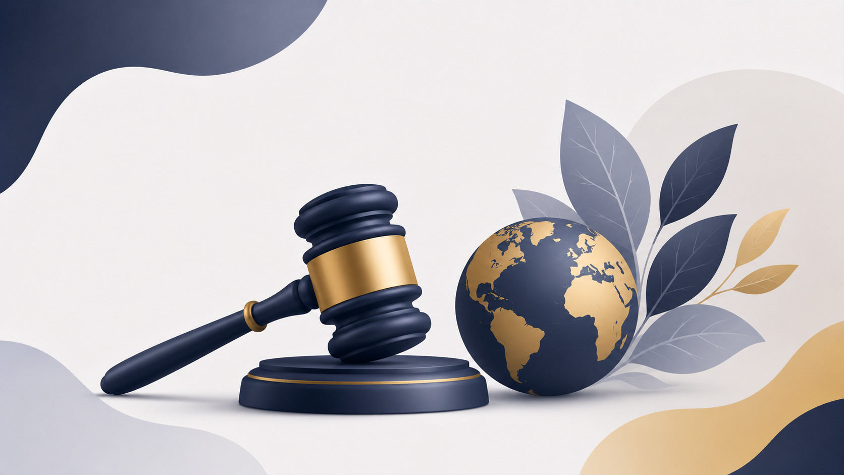 Climate policy and environmental law illustration