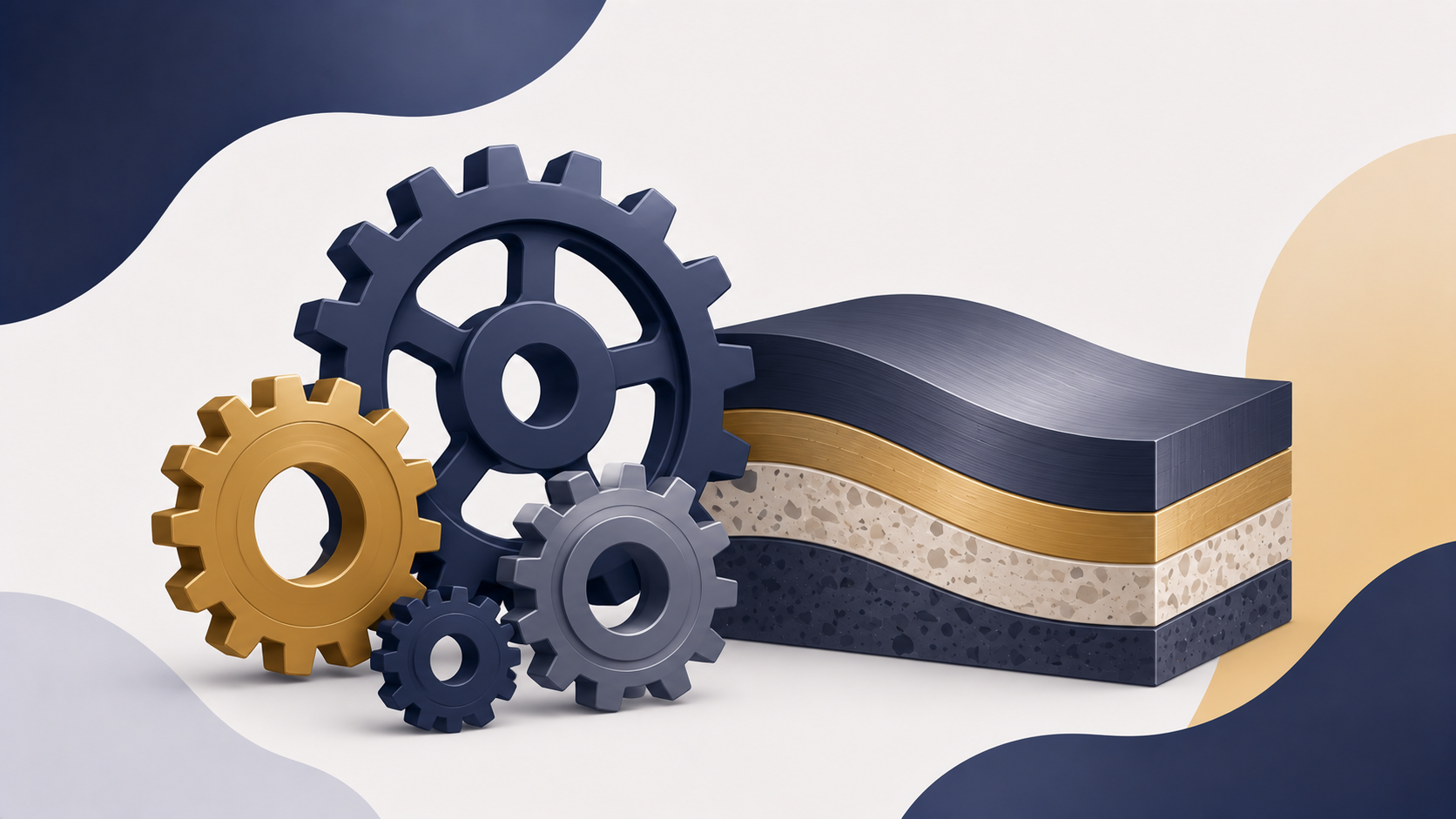 Engineering and materials science illustration