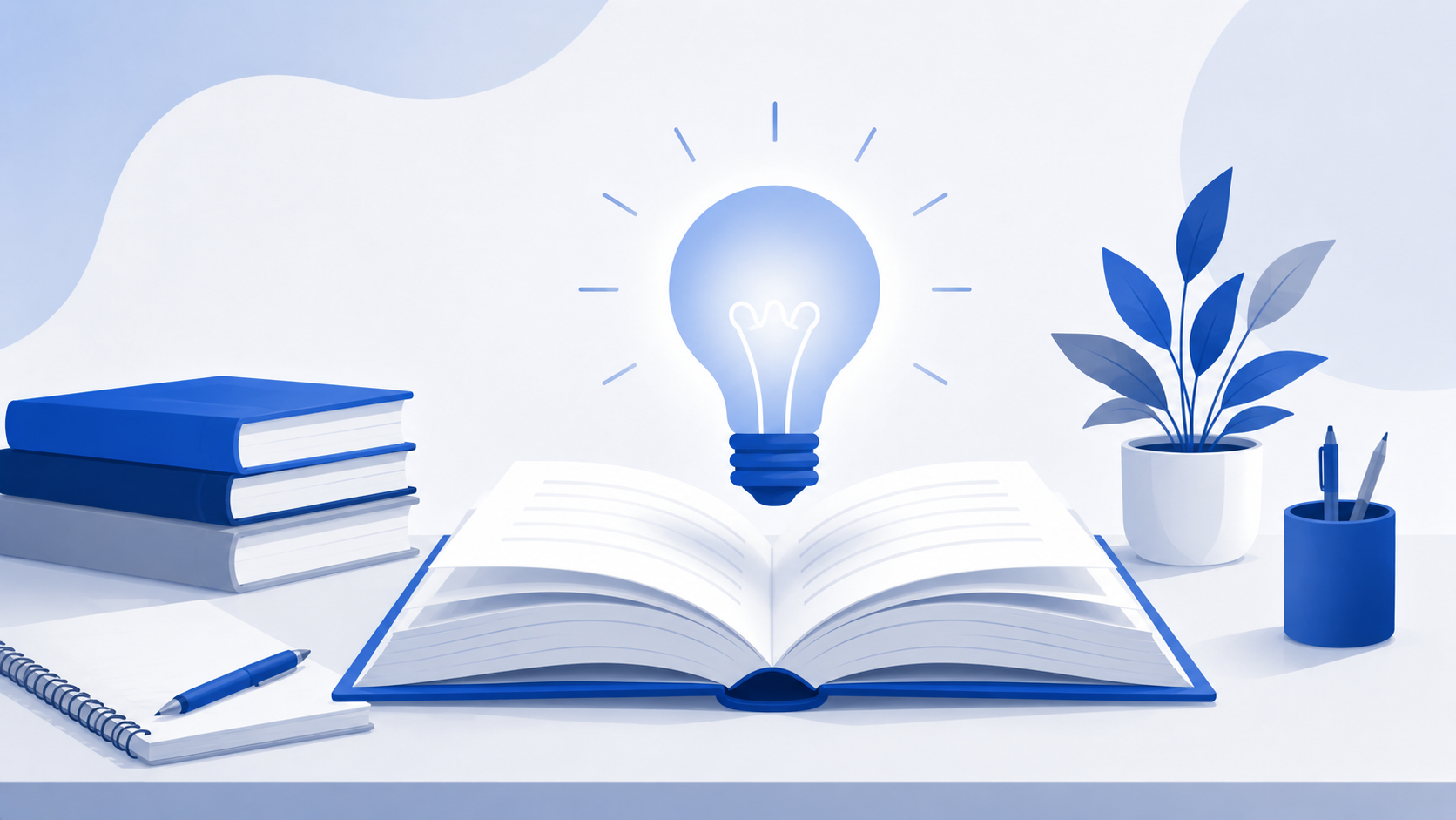 Education and learning theory illustration