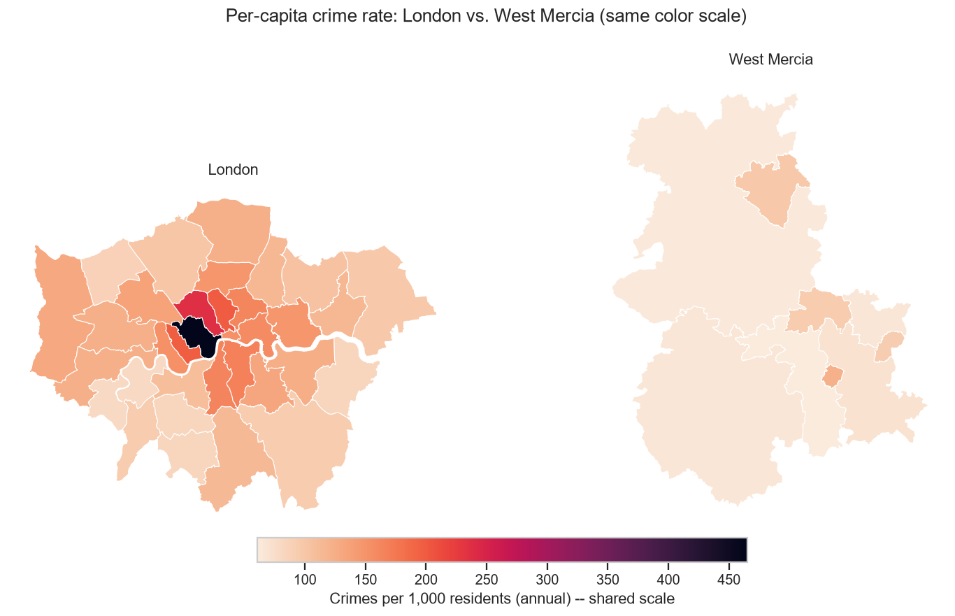 UK crime maps