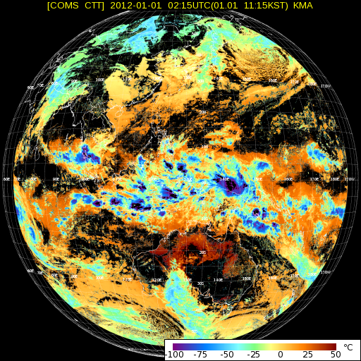 Cloud Top Temperature (CTT)