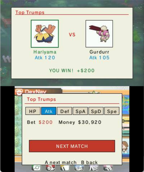 Top Trumps — a stat duel, won