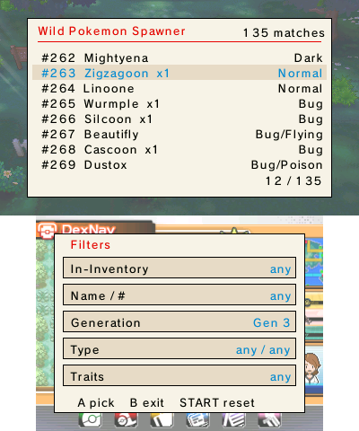 Wild Pokémon Spawner — faceted finder with live filters