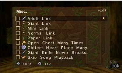 Misc folder with the Toggle Age entry