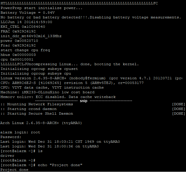 MyIMX233, from the project README