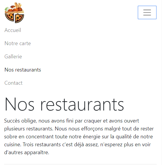 Screenshot 3 restaurant