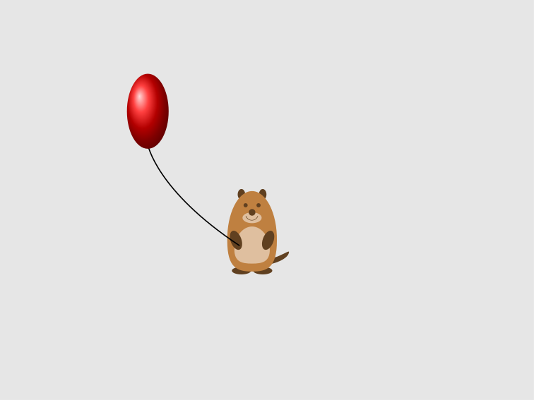 Jumping Ballon Marmot