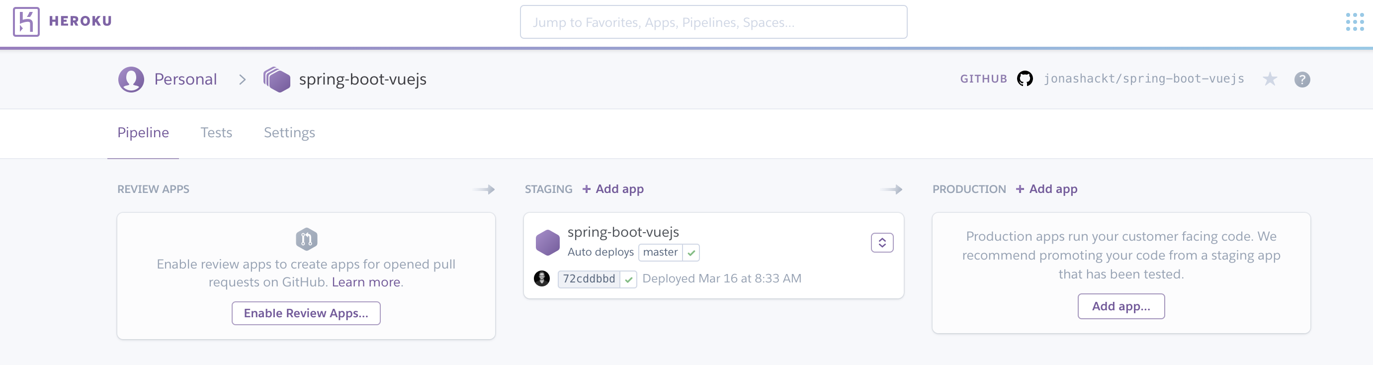 heroku-pipeline