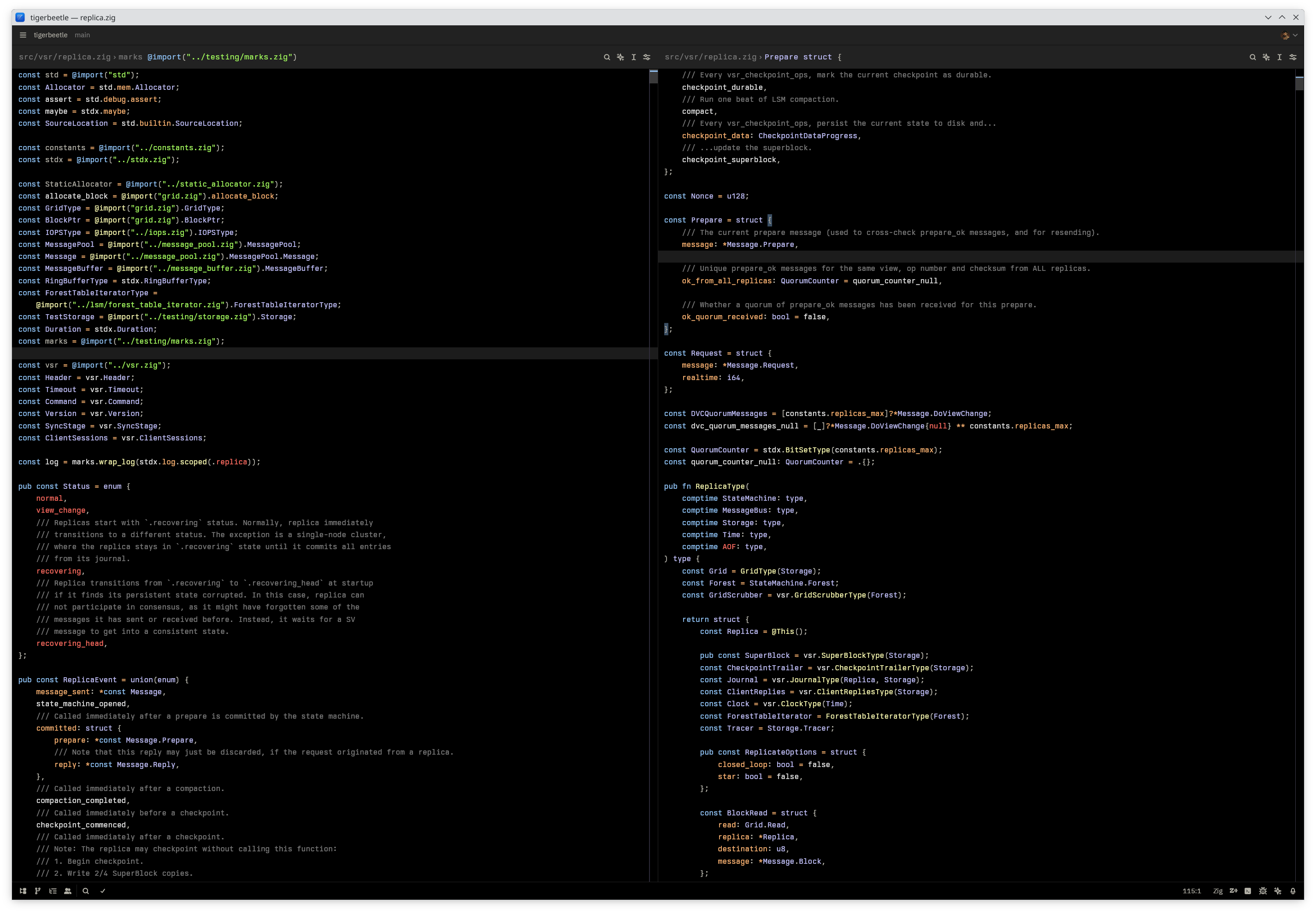 IR Black Theme Screenshot