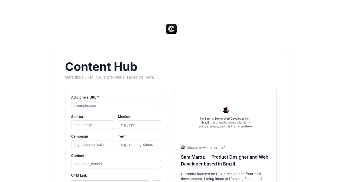 Content Hub Preview