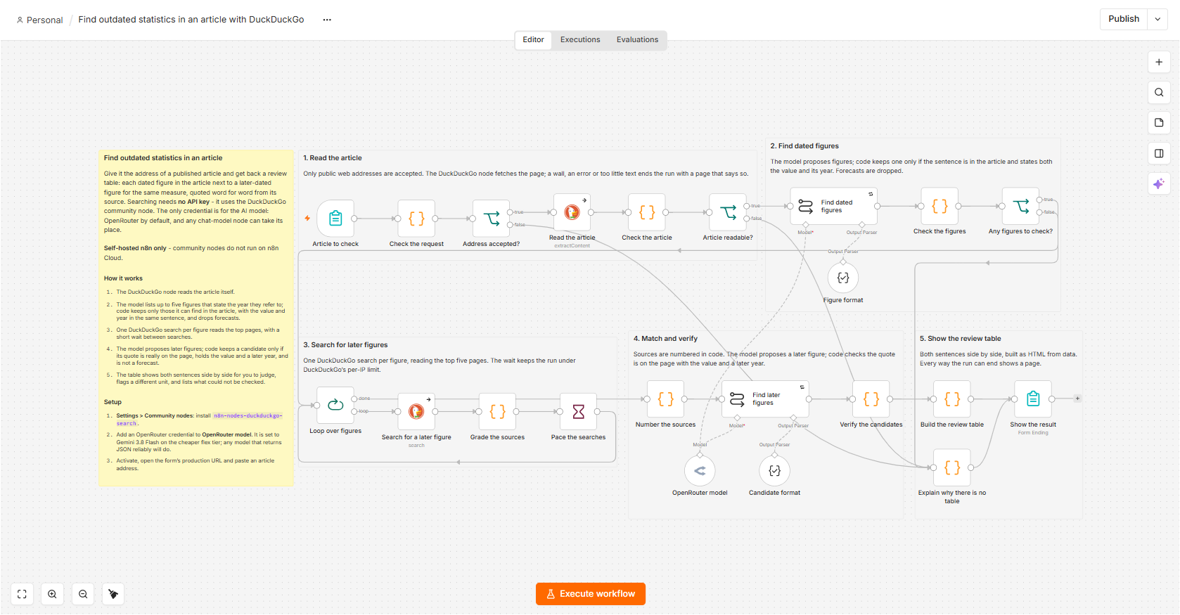 Workflow canvas