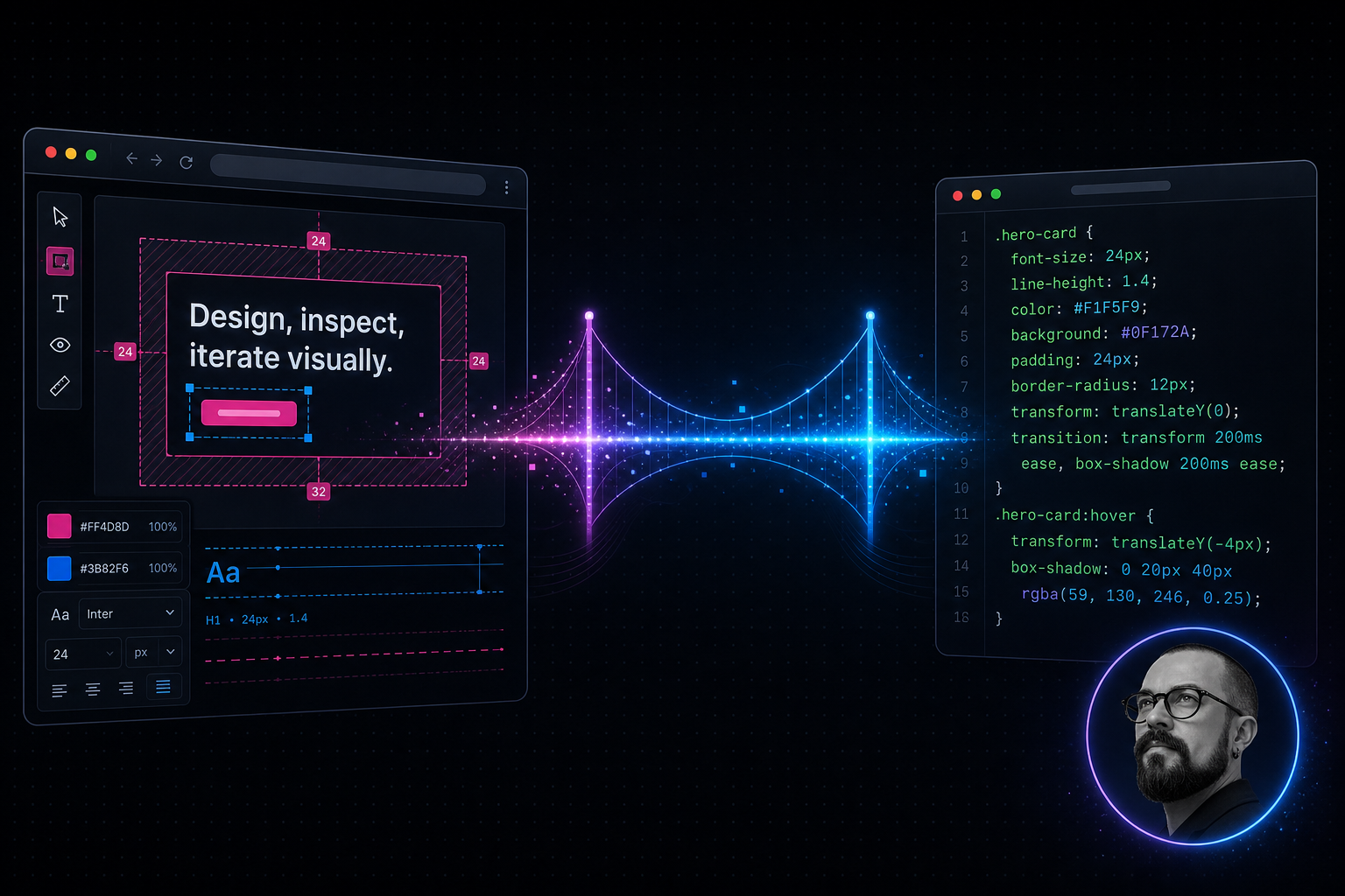 VisBug MCP Bridge — обложка репозитория