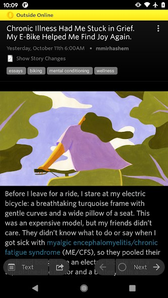 Screenshot 5 of NewsBlur — opens full size