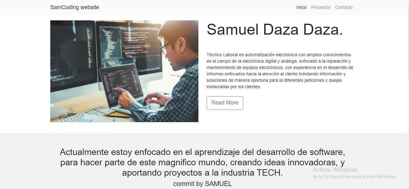 Mi portafolio SAMUEL DAZA