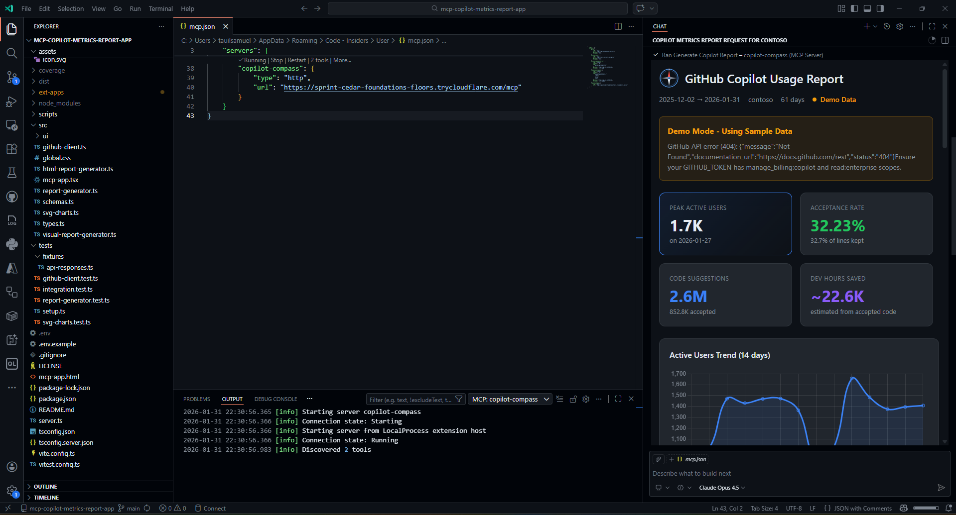 Copilot Compass Dashboard