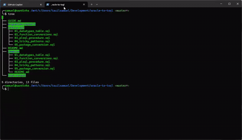 Oracle to T-SQL Migration Toolkit demo
