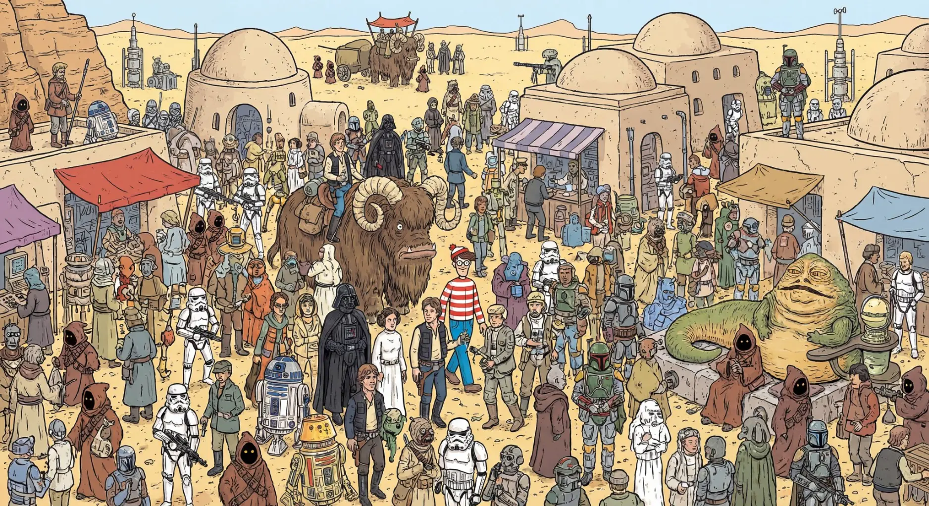 Star Wars \"Where's Waldo\"