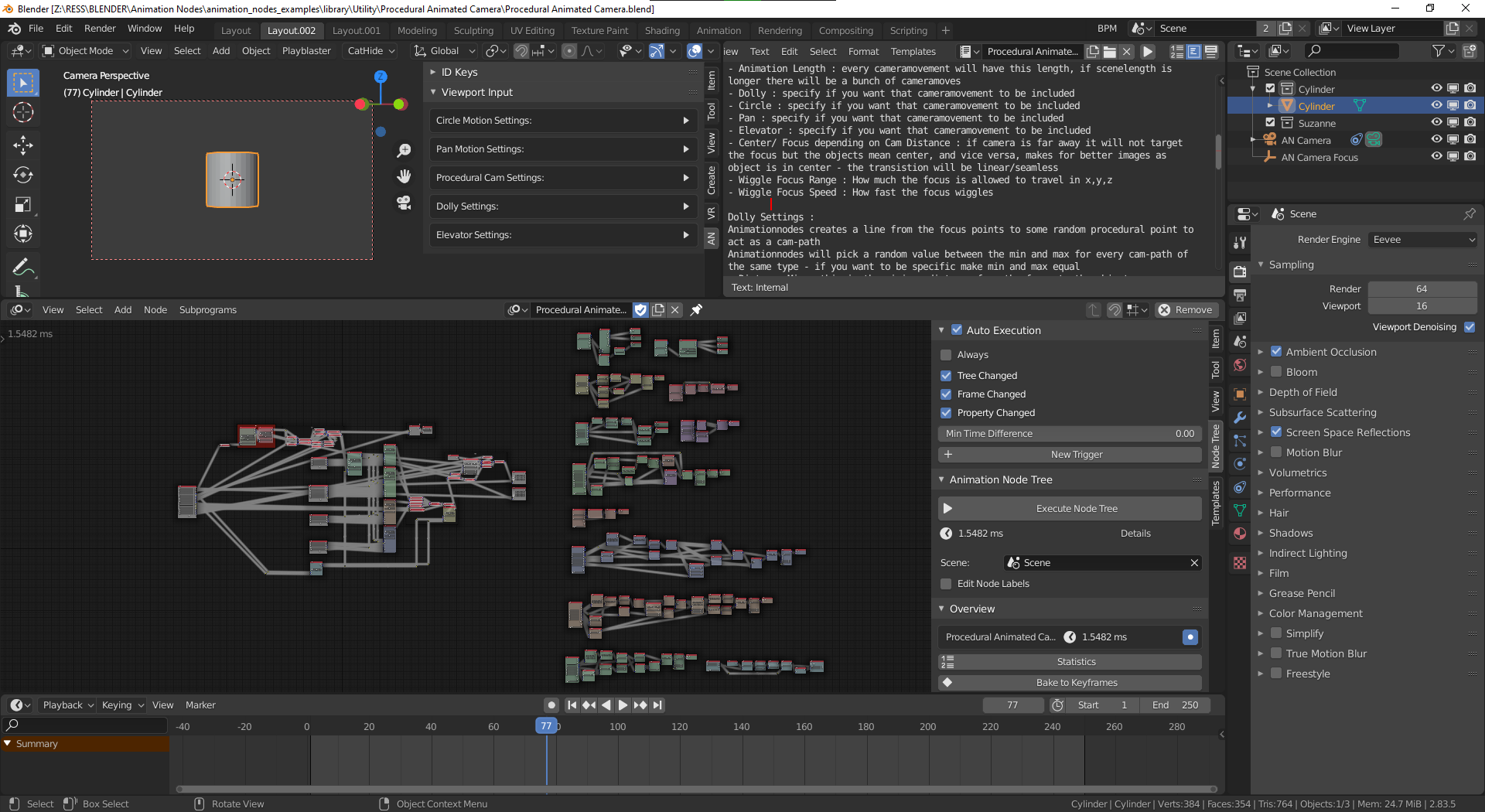 Template system for Animation Nodes Addon - Released Scripts and Themes -  Blender Artists Community