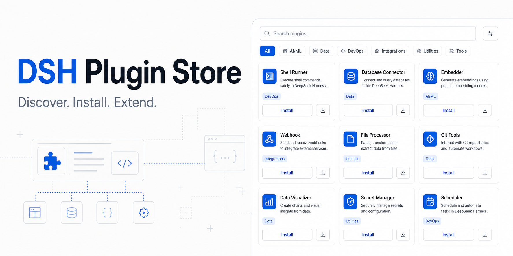 DSH Plugin Store: Discover. Install. Extend.