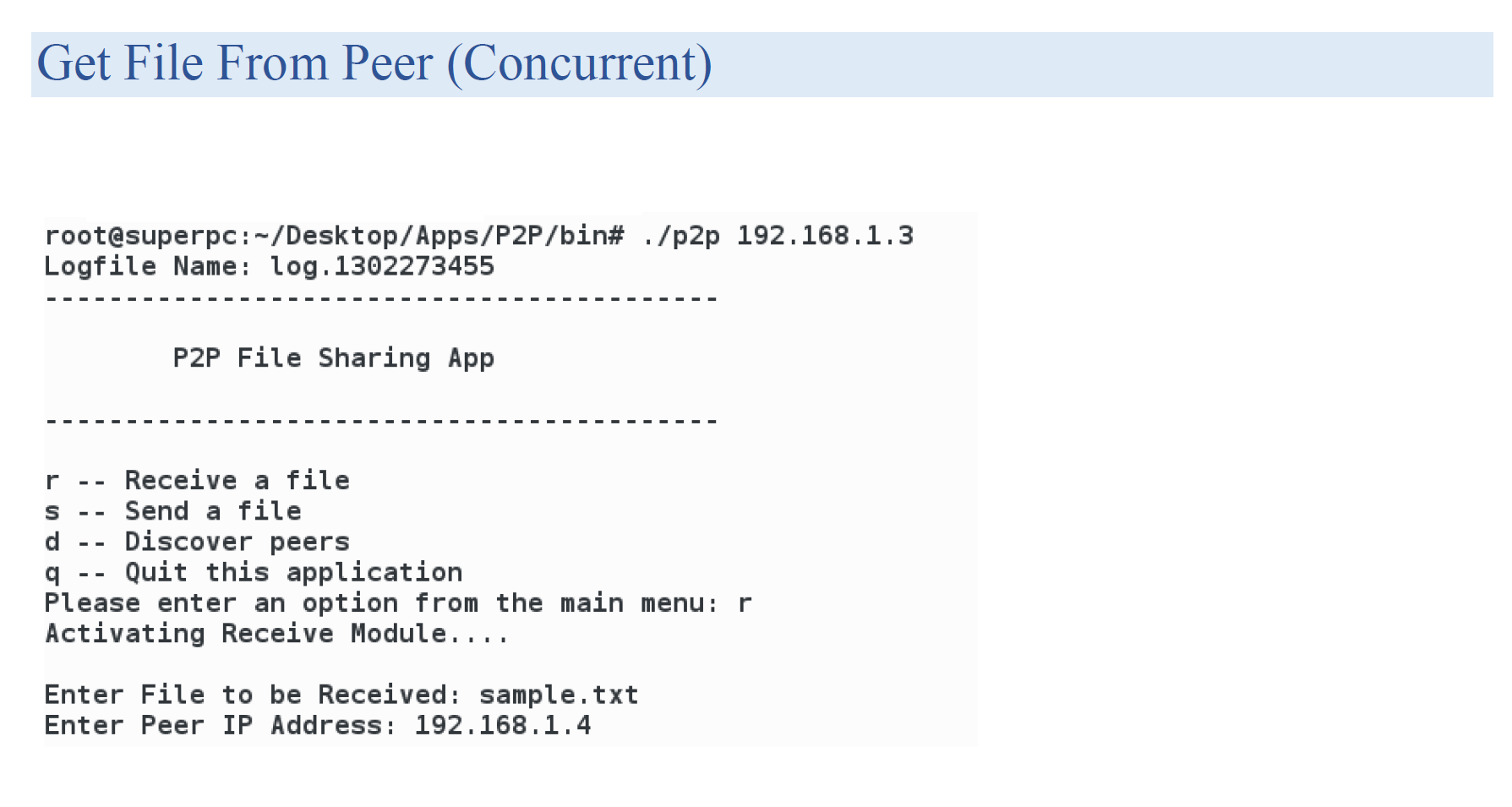 GitHub - sandeepsinghmails/P2PFileShareApp: A Peer to Peer File Sharing ...