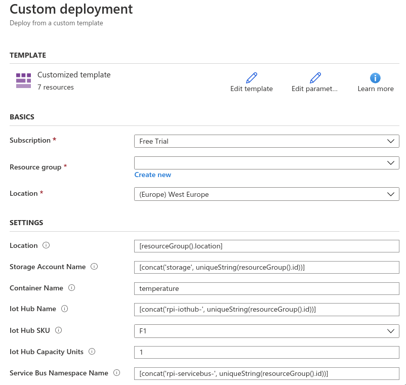 Infrastructure Deployment