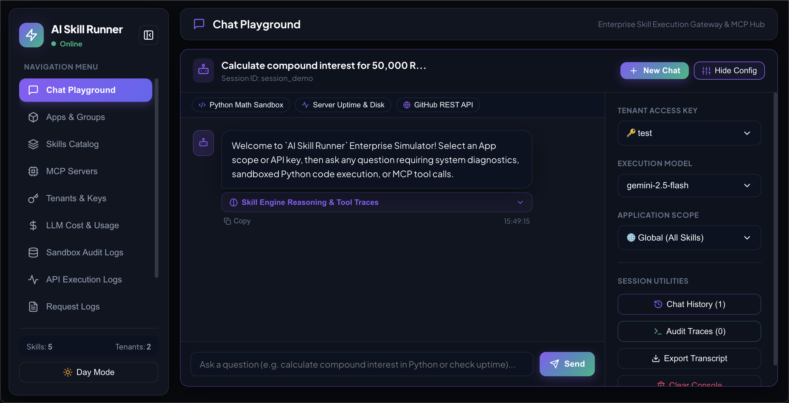 Chat Playground