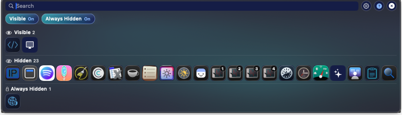 SaneBar Second Menu Bar