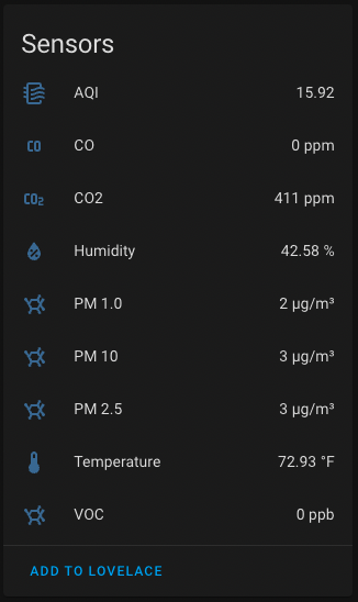 Air Monitor + Fan + Smart Mode Switches