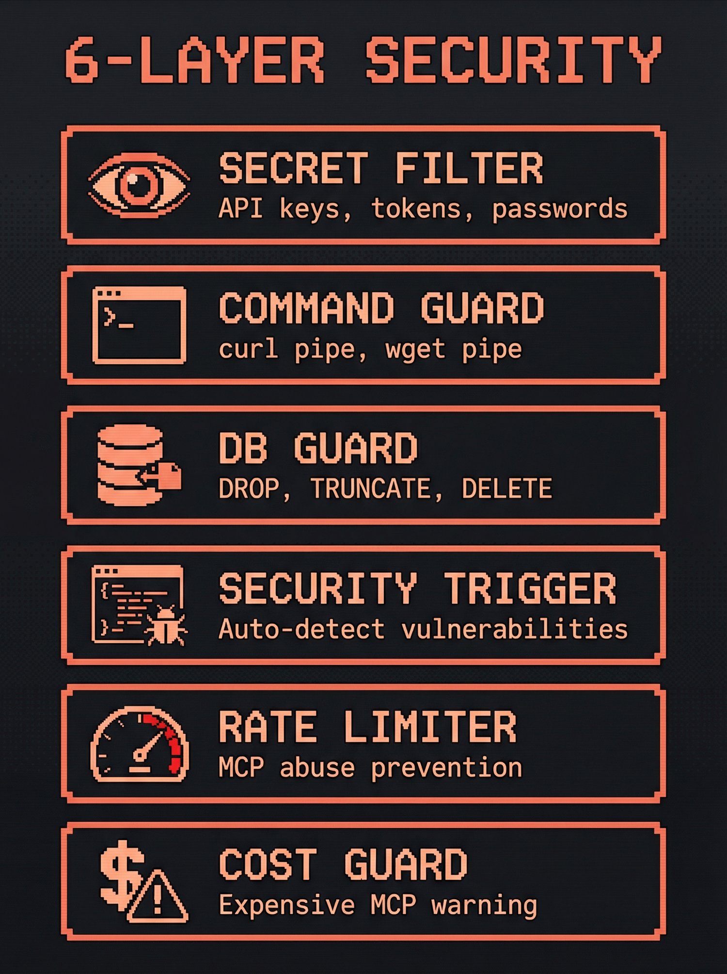 6-Layer Security Defense