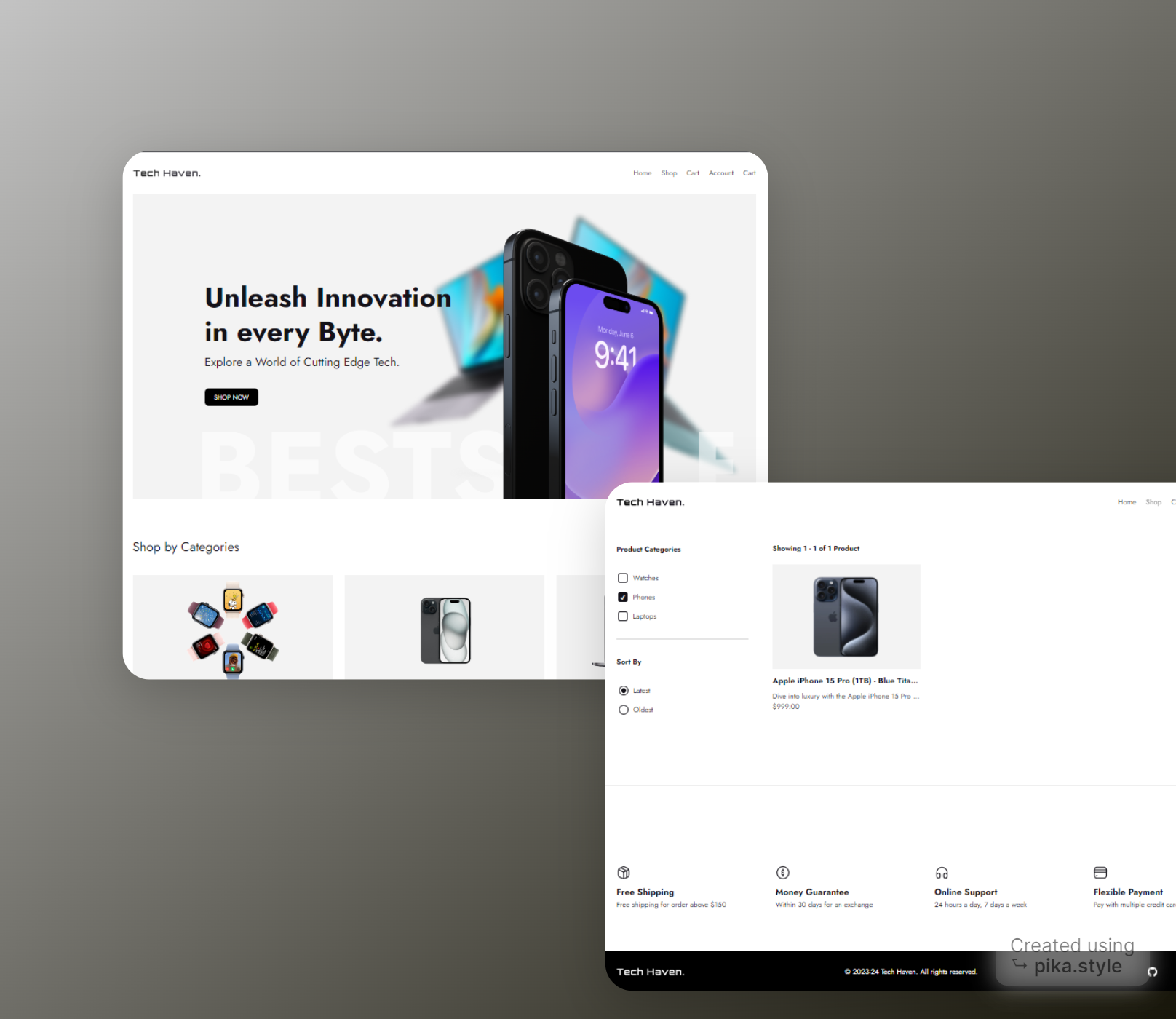 Tech Haven - An Open-source E Commerce Store