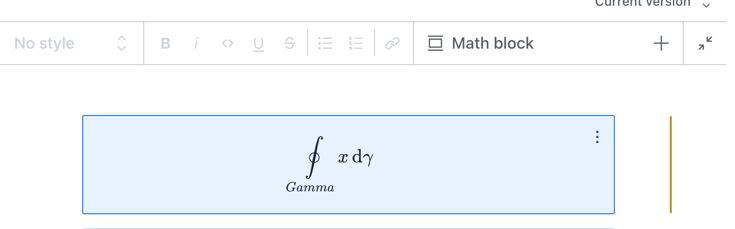 latex-input preview