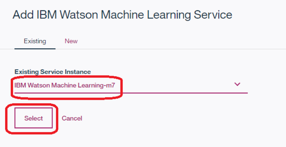 Add Watson ML Service